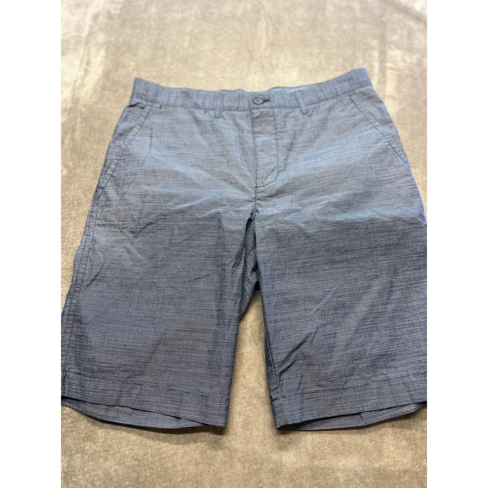 Tommy Hilfiger Men's Blue Striped Chino Shorts Size 32